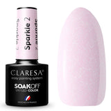 Claresa Lakier żelowy UV LED 5ml Sparkle 2