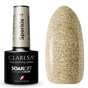 Claresa UV LED gelinis lakas 5ml Sparkle 4