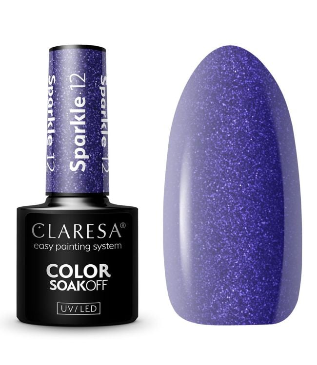 Claresa UV LED Gelak 5ml Sparkle 12