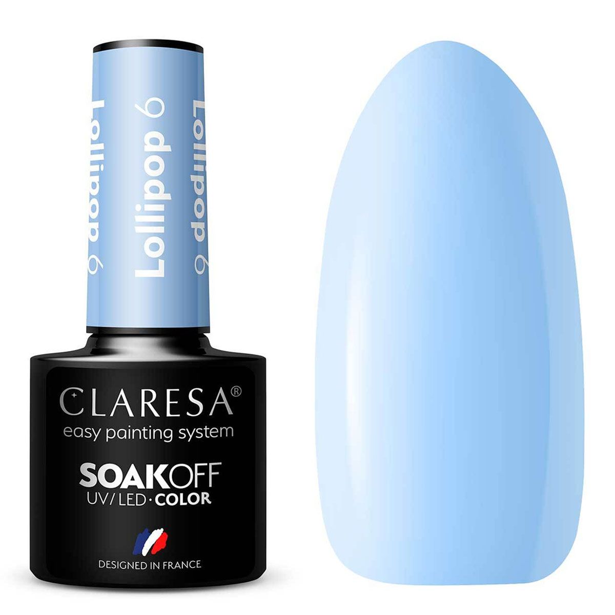 Claresa UV LED gelinis lakas 5ml Lollipop 6