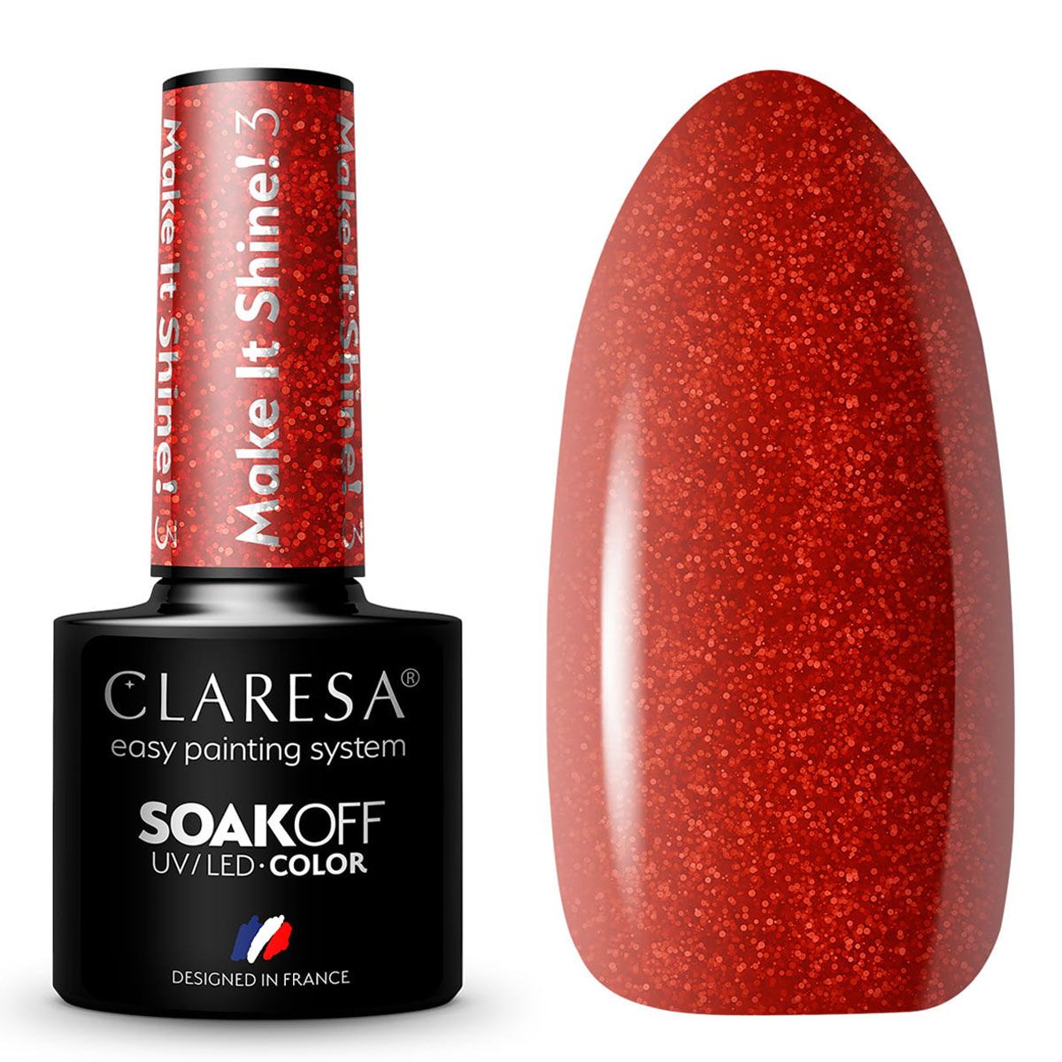 Claresa UV LED Gel Polish 5ml Make It Shine 3