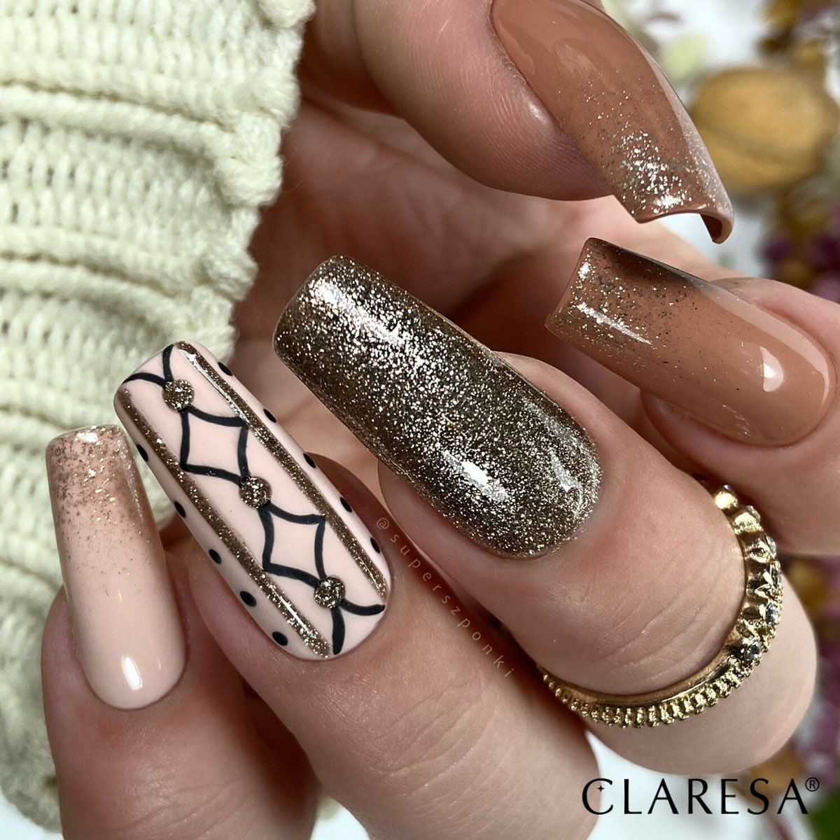 Claresa UV LED Gel Polish 5ml Ice Cream 1