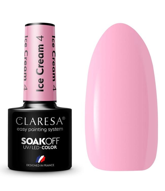 Claresa UV LED Gellak 5 ml glass 4