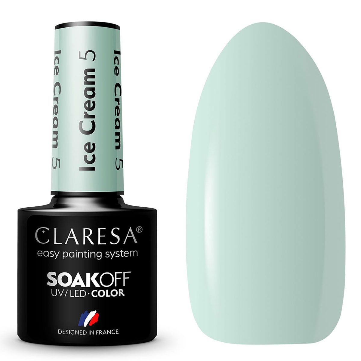 Claresa UV LED Gel Polish 5ml Ice Cream 5