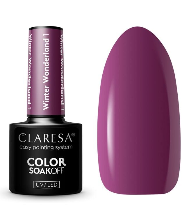 Claresa UV lideró a Gelak 5ml Winter Wonderland 1