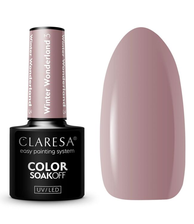 Claresa UV lideró a Gelak 5ml Winter Wonderland 3