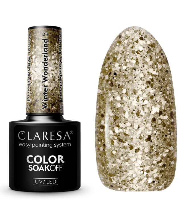 Claresa UV lideró a Gelak 5ml Winter Wonderland 5