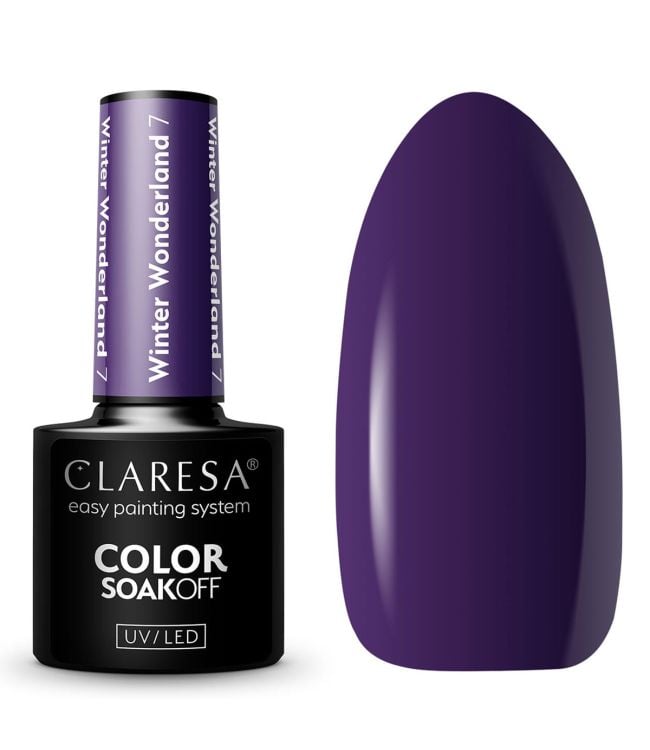 Claresa UV lideró a Gelak 5ml Winter Wonderland 7