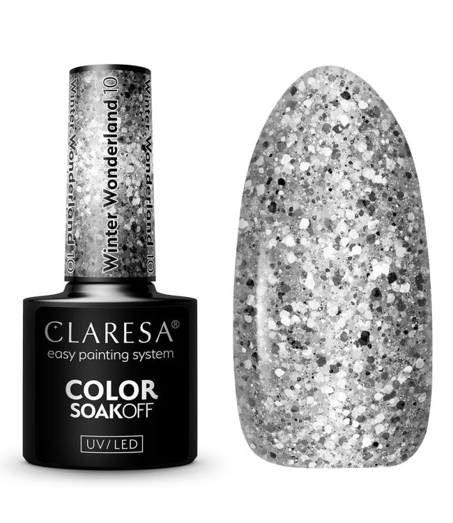 Claresa UV lideró a Gelak 5ml Winter Wonderland 10