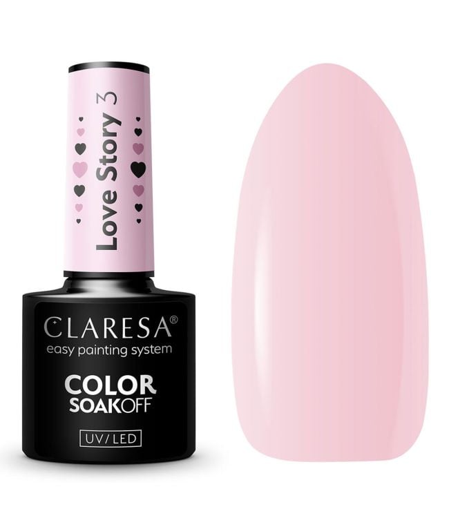 Claresa UV a conduit Gellak 5ml Love Story 3