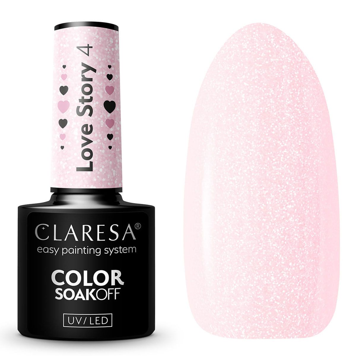 Claresa uv led gel polish 5ml love story 4