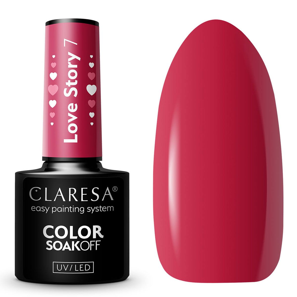 Claresa uv led gellack 5ml love story 7