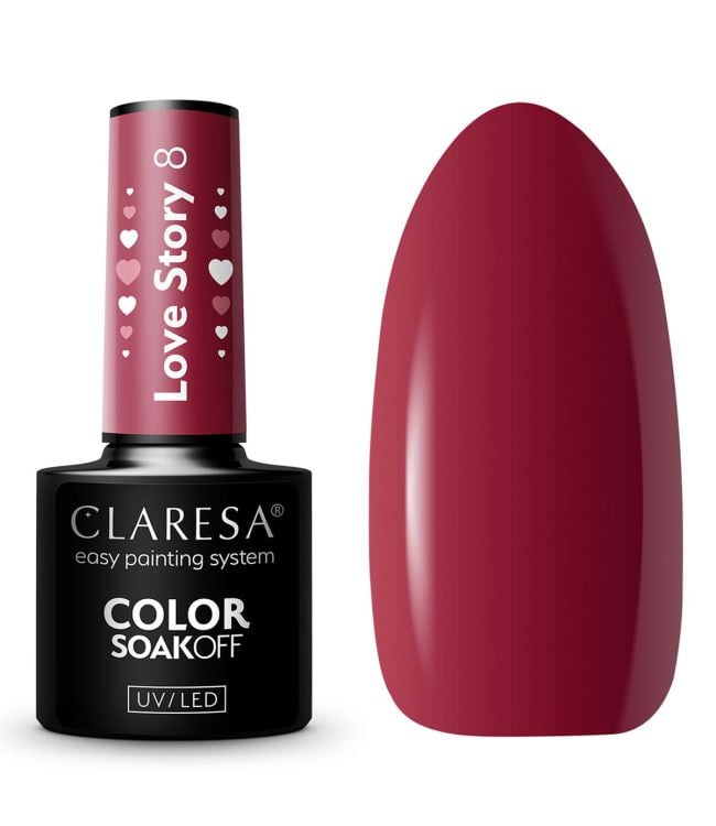 Claresa UV LED Gellak 5 ml Love Story 8