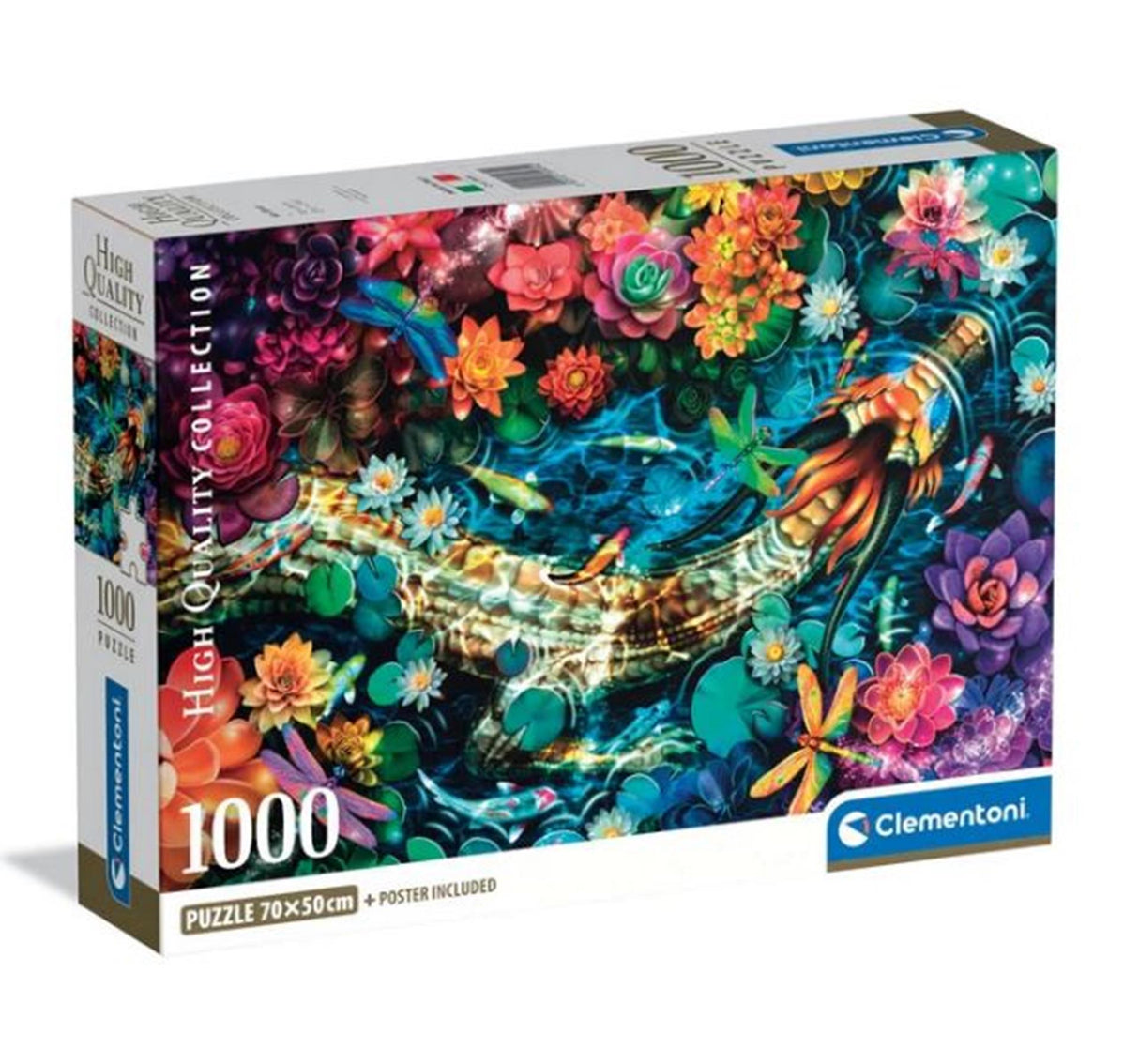 Clementoni puzzel 1000pcs koi river