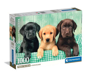 Clementoni dėlionė trys laboratorijos, 1000 vnt.
