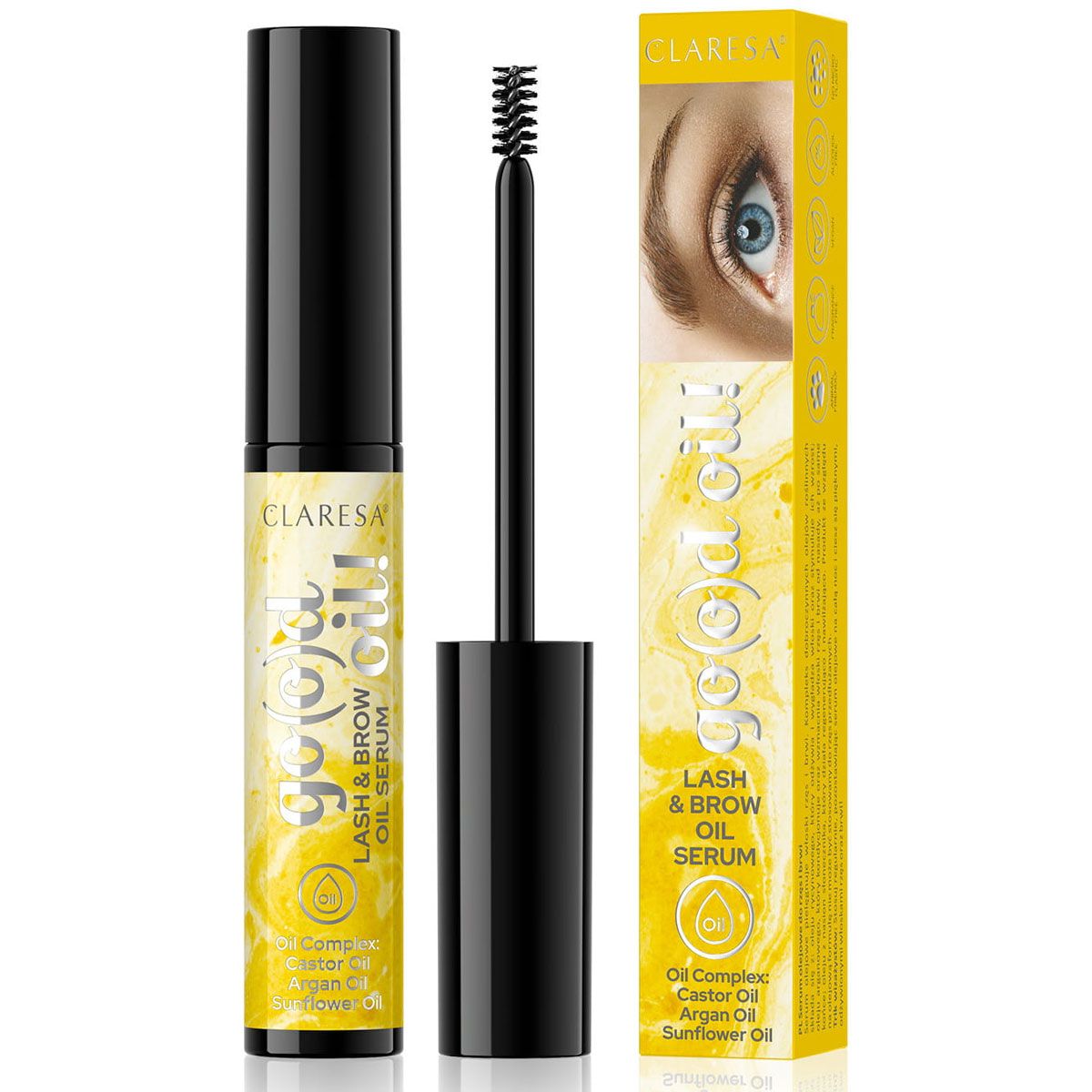 Claresa go(o)d oil! lash brow oil serum 8gr