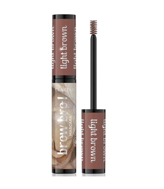 Claresa Brow Bro! øjenbryn mascara 01 lysebrun 8 ml