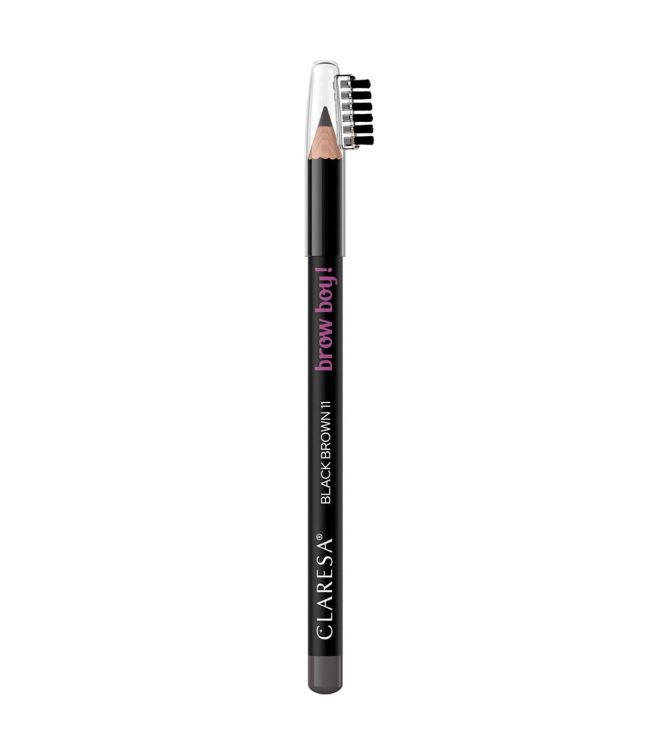 Claresa Brow Boy! Øjenbryn blyant 11 sort brun 1.15gr