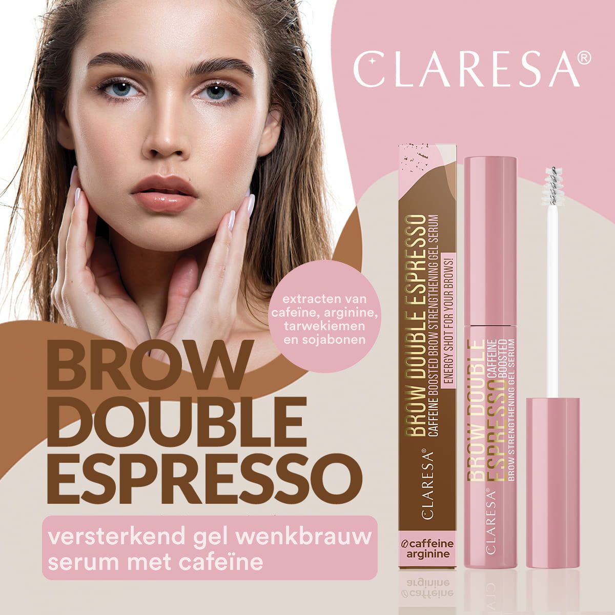 Claresa Brow Double Espresso Augenbrauenserum 6gr.
