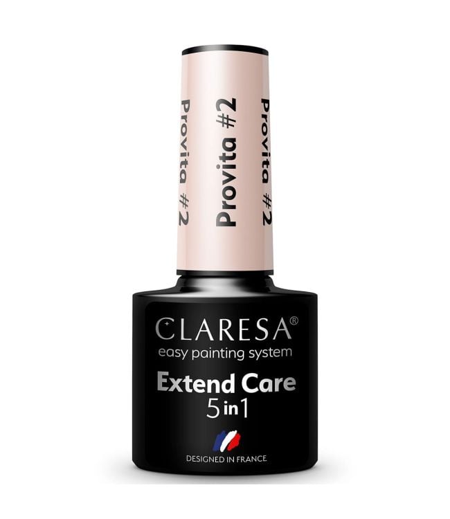 Claresa forlænger pleje 5 i 1 Provita 2 Base Coat 5ml