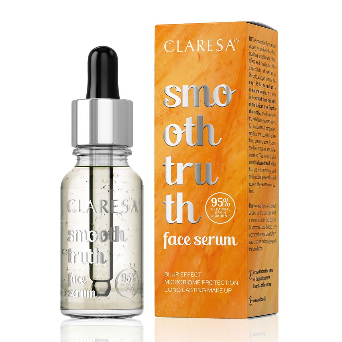 Claresa smooth truth smoothing face serum 16gr.