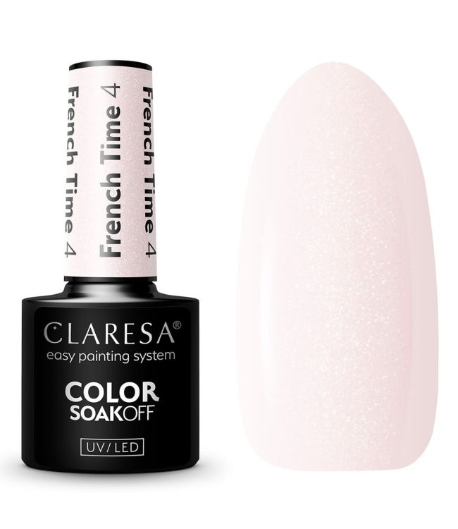 Claresa UV lideró a Gelak 5ml French Time 4