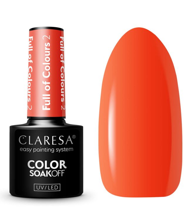 Claresa UV LED gellak 5 ml pełny lub kolory 2