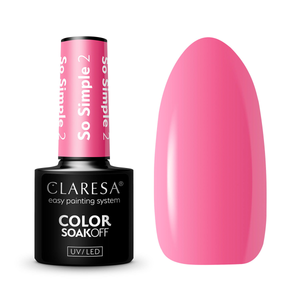 Claresa UV LED gelinis lakas 5ml So Simple 2