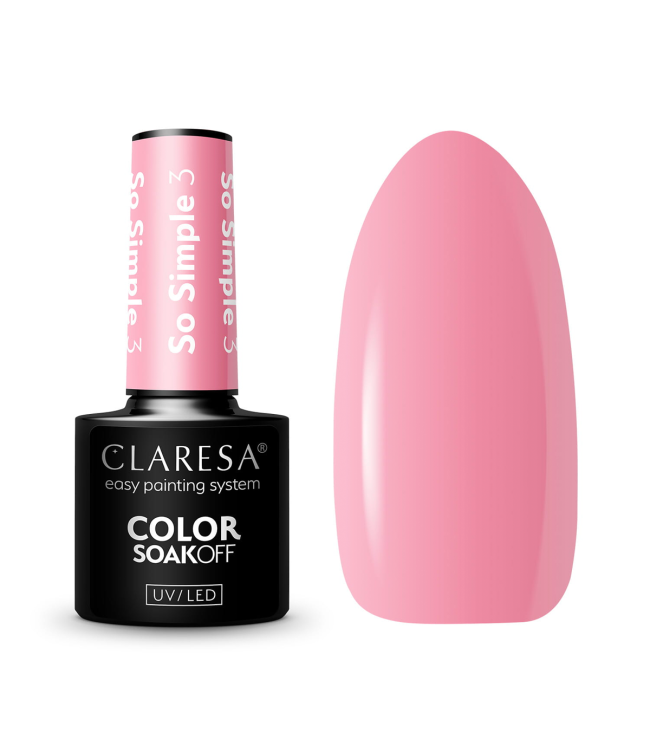Claresa UV førte Gellak 5ml så enkel 3