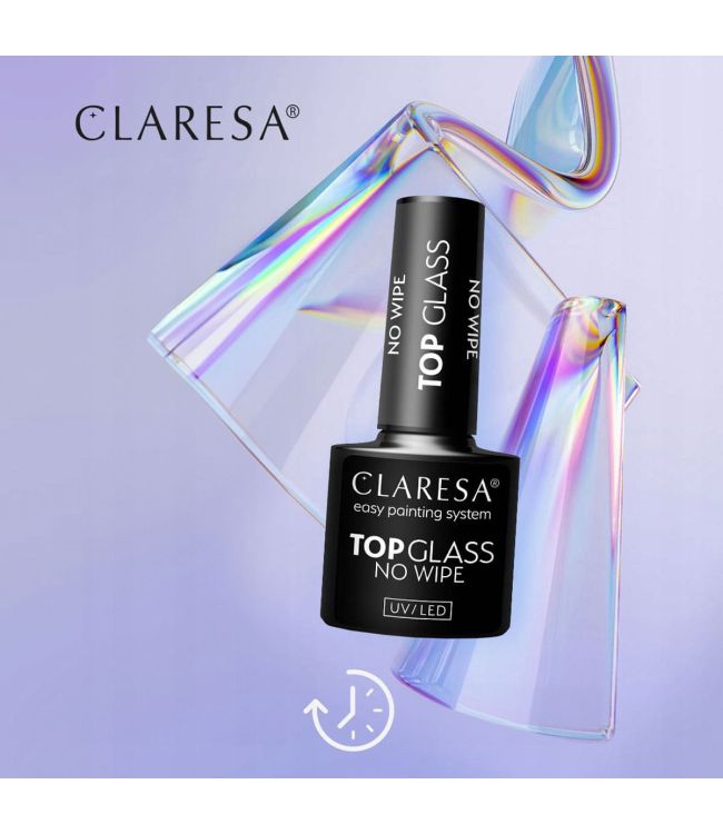 Claresa Top Coat Glass No Wipe 5ml