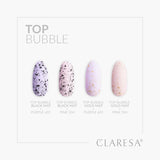 Claresa top coat bubble nero opaco no wipe 5ml