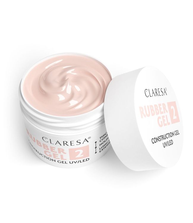 Claresa gumowy żel 2 miękki róż 12gr.