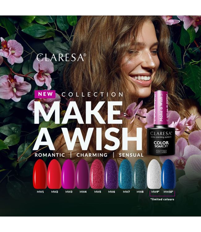 Claresa UV LED Gellak 5ml Zrób życzenie 10