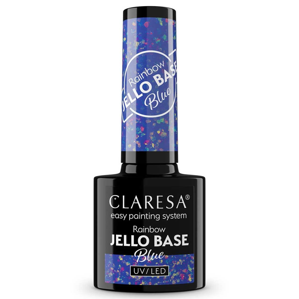 Claresa rainbow jello base coat blue 5ml