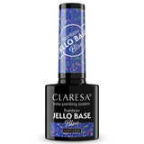 Claresa rainbow jello base coat blue 5ml