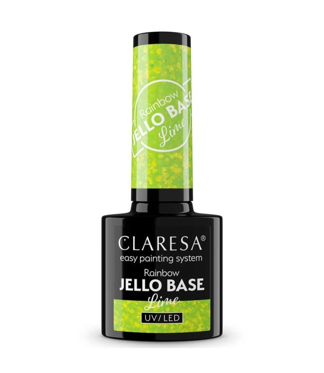 Claresa Rainbow Jello Base Coat Lime 5ml