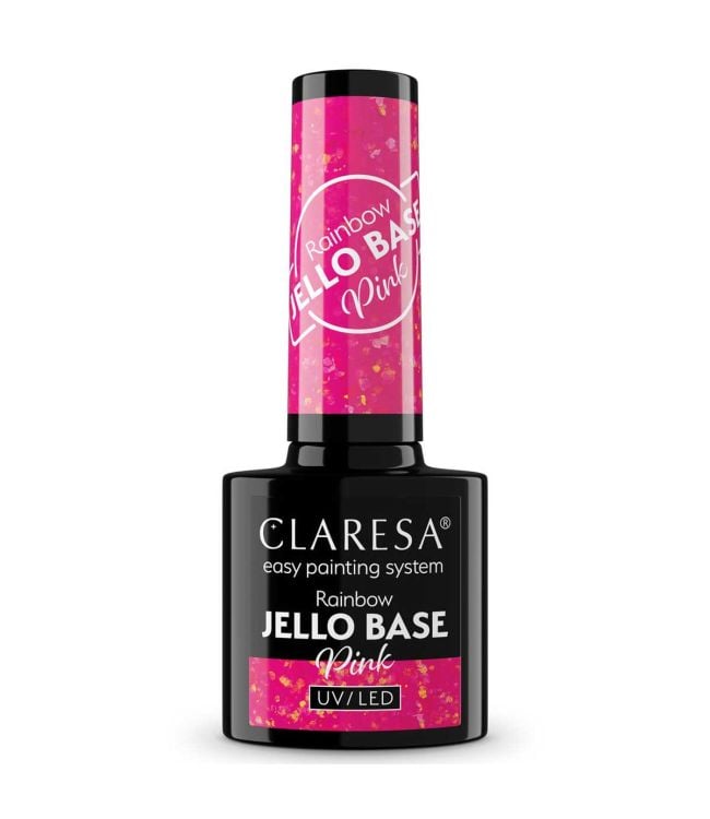 Claresa Rainbow Jello Base Coat Pink 5ml