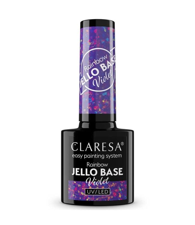 Claresa Rainbow Jello Base Coat Violet 5ml