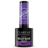 Claresa Rainbow Jello Basecoat Violett 5ml