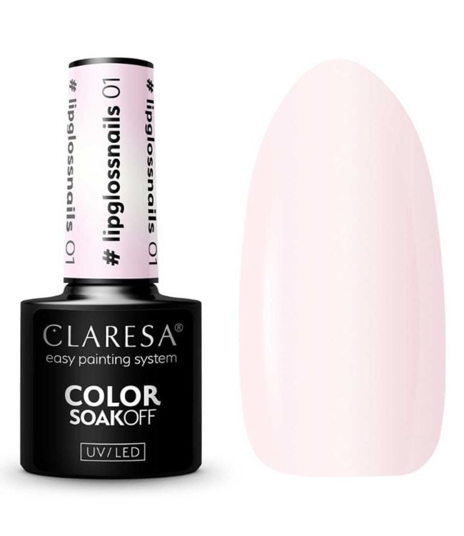 Claresa UV LED Gelak 5ml #LipGlossnails 01