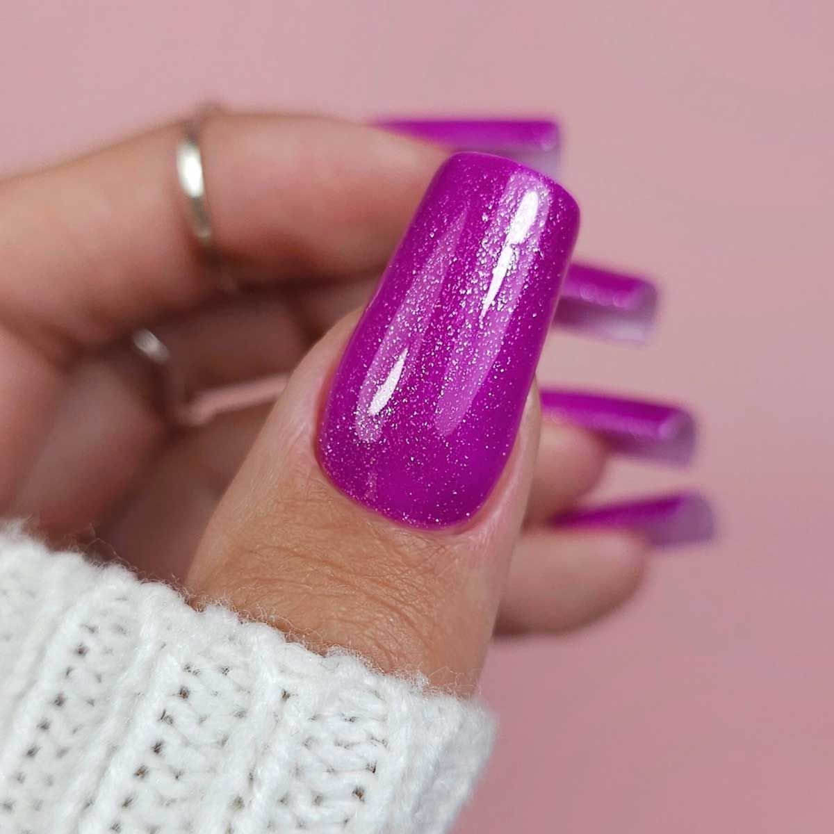 Claresa uv led gel polish 5ml funky disco 5 violet vinyl