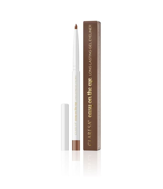 Claresa łatwe na oku długotrwały żelowy eyeliner 02 brązowy lotos
