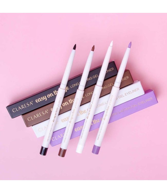 Claresa Easy On The Eye Long Lasting Gel Eyeliner 03 White Orchid