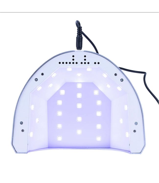 Stylistyczna lampa LED L1 UV podwójna 48W biała