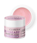 Claresa Keratin Soft Easy Easy Builder Gel Bliká růžová 45gr.