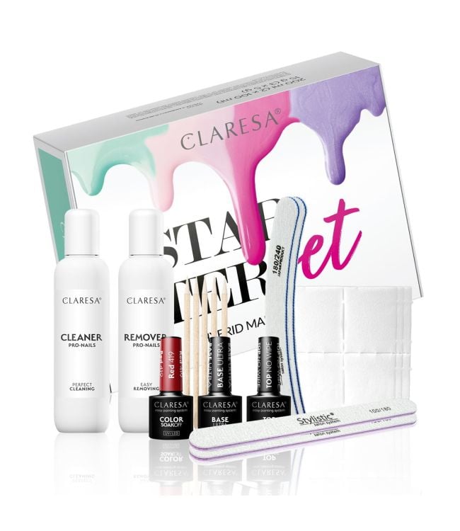 Claresa Starter Set Gellak brez svetilke