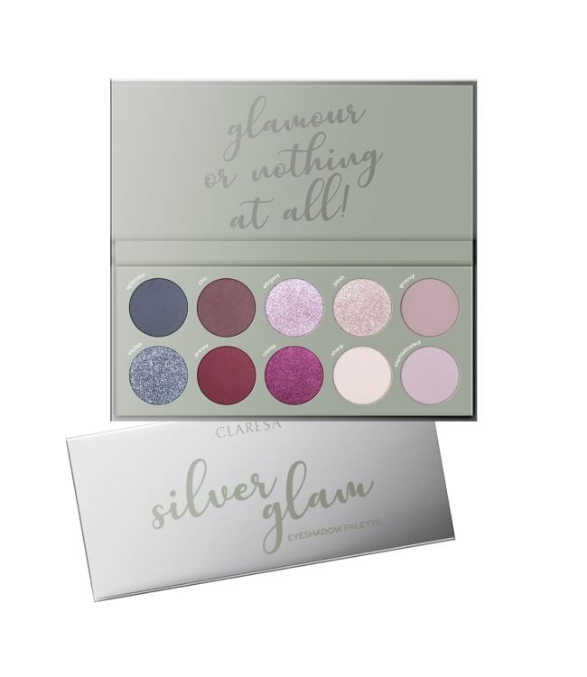 Claresa Eyeshadow Palette Silver Glam