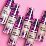 Claresa satin matt foundation pretty, please! 02 light 34gr.