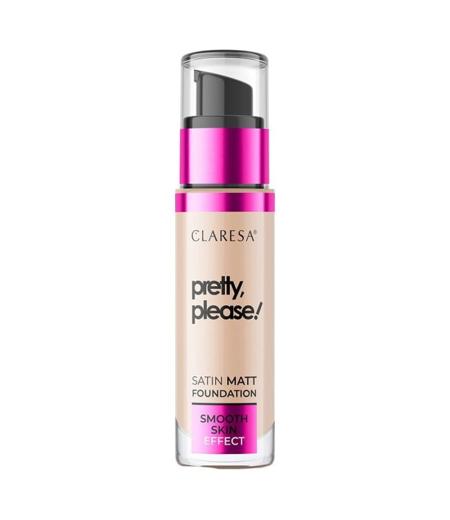 Claresa Satin Matt Foundation Pretty, prosim! 05 Globok medij 34gr.