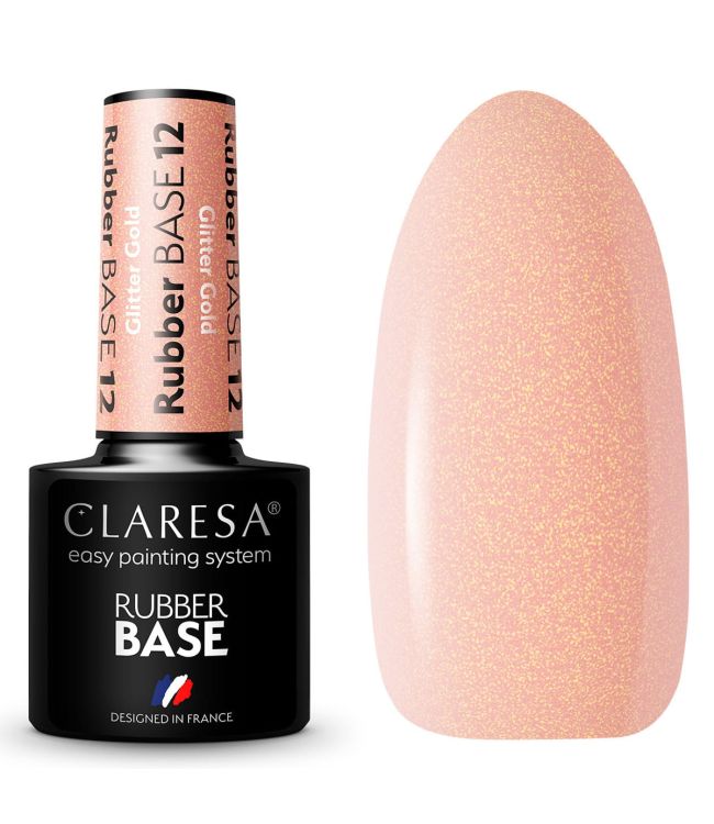 Claresa gummibasbeläggning 5 ml 12